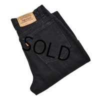 【USA製】【ビンテージ】【LEVI'S】【リーバイス】【９２１】921【デニムパンツ】黒デニム【スリムフィット】【レディース古着】【W30程度】 