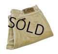 USA製【ビンテージ】【リー】【LEE】【ベージュ】【コーデュロイパンツ】【36x30】 