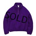 90's 【ビンテージ】【ＬＬビーン】【L.L.bean】【紫】【フリース】【スナップＴ】 
