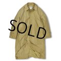 90's 【ビンテージ】USA製【ＬＬビーン】【L.L.bean】【ベージュ】【ロングコート】レインコート【サイズＭ】 