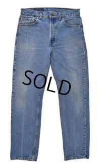 【ビンテージ】【USA製】【LEVI'S】【リーバイス】５０５【505】【デニムパンツ】【34X32】 