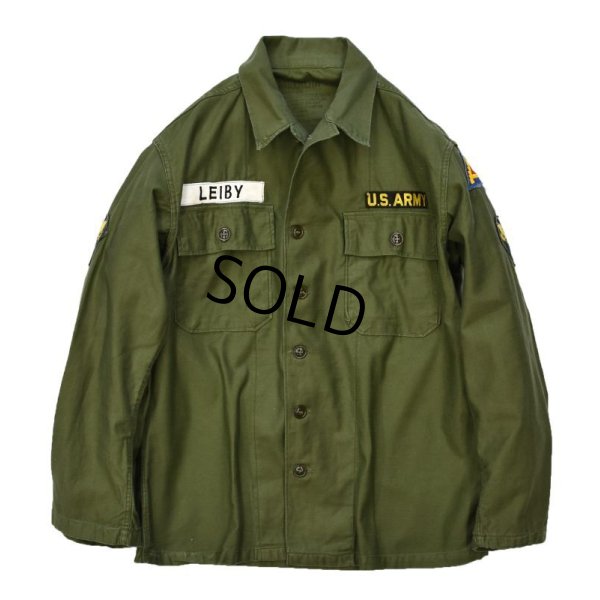 画像3: 【50's〜】【米軍実物】U.S.ARMY【ビンテージ】【OG107】【ユーティリティシャツ】【LEIBY】【サイズM】 