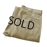 【USA製】【ラルフローレン】【ベージュ】2タック【コットンパンツ】【チノパンツ】【W34】 