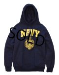 【ビンテージ】【U.S.N.A.】【NAVY】【紺】【スウェットパーカー】【サイズＳ】 