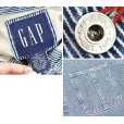 画像2:  【ビンテージ】【オールドギャップ】【GAP】【ヒッコリーストライプ】【カバーオール】【サイズＸＬ】<br> (2)