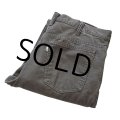 【ビンテージ】【LEVI'S】【リーバイス】【グレー】【519】【コーデュロイパンツ】タロン42【34×31】 