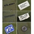 画像2: 【60's】【米軍実物】【ビンテージ】【U.S.ARMY】【OG107】【ユーティリティシャツ】【サイズ 15 1/2-33】<br> (2)