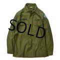【60's】【米軍実物】【ビンテージ】【U.S.ARMY】【OG107】【ユーティリティシャツ】【サイズ 15 1/2-33】 