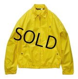 【程度良好!!】【オールドラルフローレン】【黄色】【ブルゾン】【サイズＭ】 