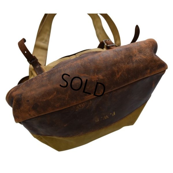 画像5: 40's【ビンテージ】【ハンティングバッグ】【ショルダーバッグ】【フィッシングバッグ】