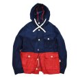 画像1: 【オールドネイビー】【OLD NAVY】【紺×赤】【コットンジャケット】【サイズＳ】<br> (1)