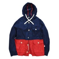 【オールドネイビー】【OLD NAVY】【紺×赤】【コットンジャケット】【サイズＳ】 