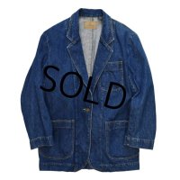 【ビンテージ】【LIZ WEAR】【デニムテーラードジャケット】【レディース古着】【サイズＭ】 