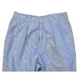 画像5: 【USA製】オールド【ラルフローレン】水色【ストライプ】【コットンパンツ】【Ｗ３０程度】 