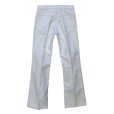 画像4: 70’s~80's【ビンテージ】【LEVI'S】【リーバイス】【646】白【スタプレスト】ベルボトム【32X32】<br> (4)