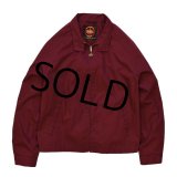 【70’s〜】【USA製】【ビンテージ】【CAMPUS】【キャンパス】【エンジ】【ブルゾン】【スイングトップ】【オールウェザージャケット】【サイズＸＬ】 