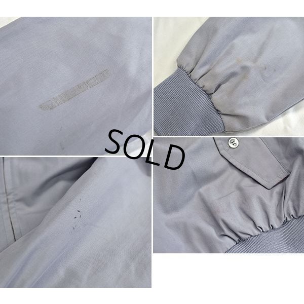 画像3: 80's〜90's【ビンテージ】【USA製】【7up】グレー【赤チェック裏地付き】【ジップアップブルゾン】【サイズＸＬ】 