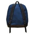 画像3: 【ビンテージ】USA製 【EASTPAK】【イーストパック】ボトムレザー【底レザー】【紺×ブラウン】【デイパック】【バックパック】【リュックサック】<br> (3)