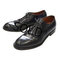 【USA製】【オールデン】alden【Ｖチップ】【Ｕチップ】黒【レザーシューズ】【54411】【11 B/D】【29cm程度】 