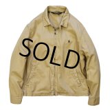 【ラルフローレン】【ベージュ】【コットンブルゾン】スウィングトップ【サイズＸＬ】 