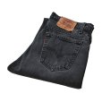 画像1: 【ビンテージ】【USA製】【LEVI'S】【リーバイス】５０５【505】黒【ブラックデニム】【36X34】<br> (1)