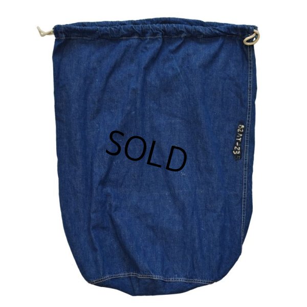 画像3: 50's【ビンテージ】【米軍実物】【U.S.ARMY】【デニムランドリーバッグ】