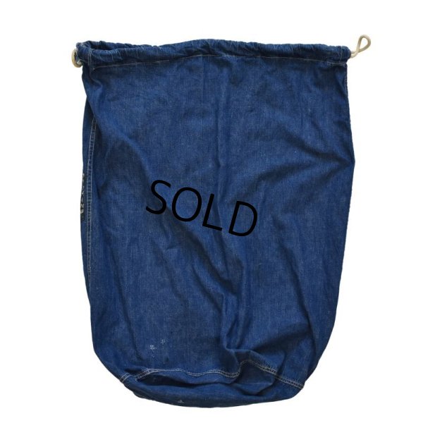 画像5: 50's【ビンテージ】【米軍実物】【U.S.ARMY】【デニムランドリーバッグ】