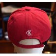 画像5: 【ビンテージ】【カルバンクライン】【赤】ロゴ【ベースボールキャップ】 