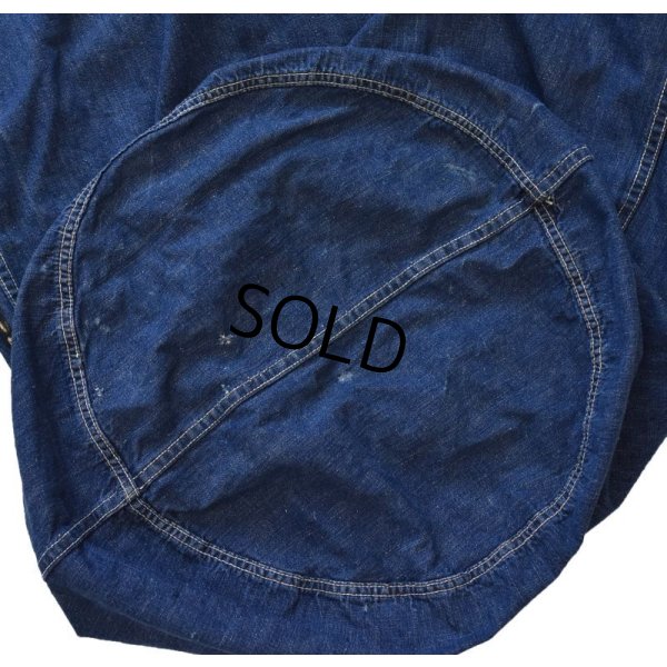 画像7: 50's【ビンテージ】【米軍実物】【U.S.ARMY】【デニムランドリーバッグ】