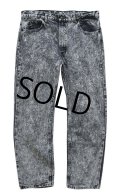 大きめサイズ‼【USA製】【ビンテージ】【LEVI'S】【リーバイス５０５】505 黒【ブラックデニム】【ケミカルウォッシュ】【デニムパンツ】【38Ｘ32】 