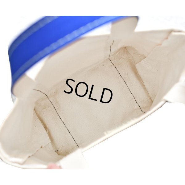 画像4: ほぼ未使用‼【USA製】【ビンテージ】ＬＬビーン 【L.L.bean】【白×青】キャンバス【トートバッグ】【L.L.ビーン】 