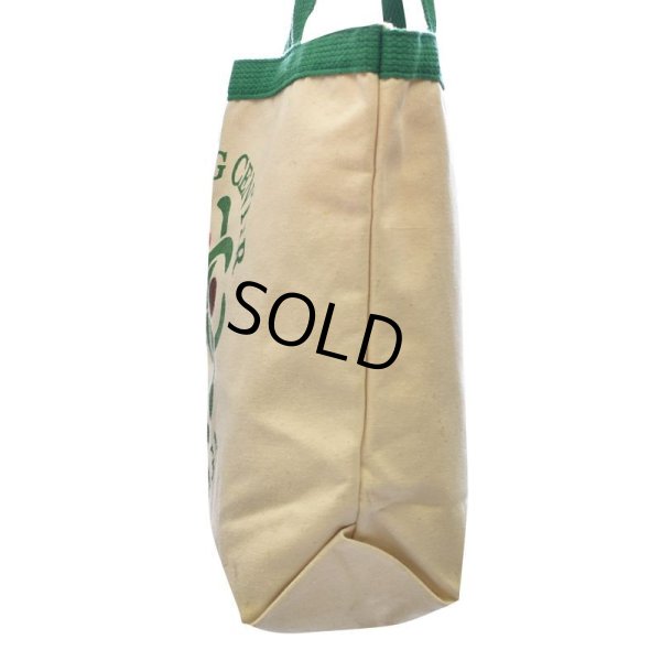 画像4: ビンテージ【MIMI】【生成り×緑】マーティン・ルーサー・キング・ジュニア牧師【THE KING CENTER】キング牧師【キャンバスコットン】【トートバッグ】 