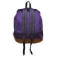 画像5: 90's【ビンテージ】【USA製】紫【jansport】ジャンスポーツ【ボトムレザー】【デイパック】【リュックサック】<br> (5)