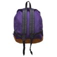 画像5: 90's【ビンテージ】【USA製】紫【jansport】ジャンスポーツ【ボトムレザー】【デイパック】【リュックサック】<br> (5)