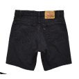 画像3: 【ビンテージ】【USA製】【LEVI'S】【リーバイス】５０５【505】カットオフショーツ 黒【ブラックデニム】カットオフパンツ【W34】短パン<br> (3)