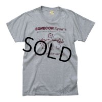 80's USA製スクリーンスターズ【ビンテージ】【グレー】【SONECOR Systems】Tシャツ サイズM 