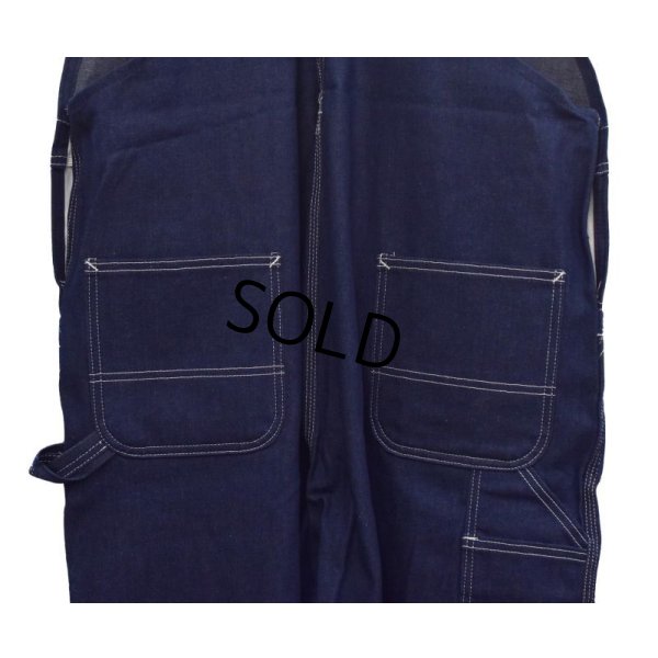 画像6: 90's デッドストック【ビンテージ】USA製【カーハート】デニム【オーバーオール】46X32 