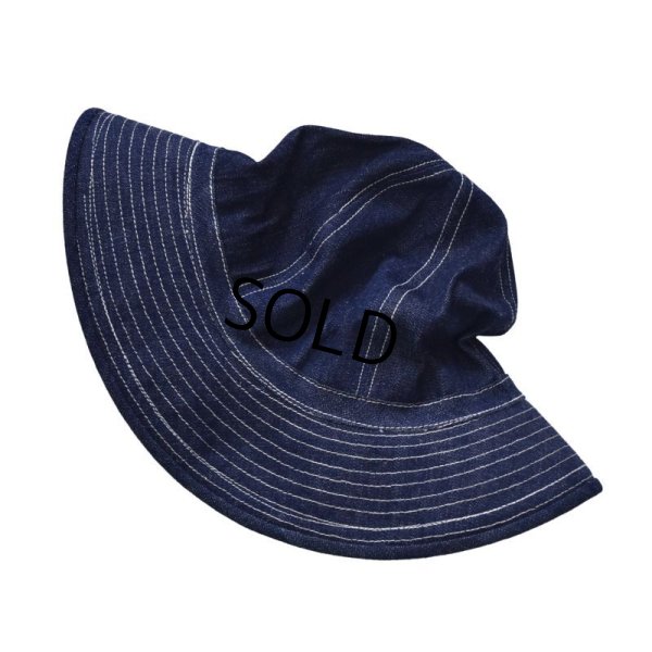 画像1: 30's【ビンテージ】【デッドストック】U.S.ARMY【M37】デニムハット【デイジーメイハット】【５８ｃｍ程度】 