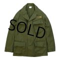 70's【ビンテージ】【米軍実物】【リップストップ】【ジャングルファティーグシャツ】【ファティーグジャケット】【S-SHORT】 