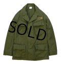 70's【ビンテージ】【米軍実物】【リップストップ】【ジャングルファティーグシャツ】【ファティーグジャケット】【S-SHORT】 