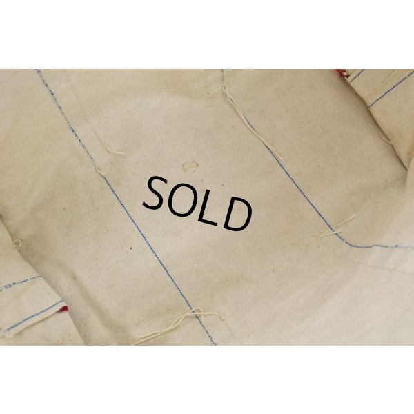 画像6: 【ビンテージ】【Lands' End】【ランズエンド】【白×赤】 キャンバス【トートバッグ】 