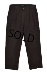 ビンテージ【DOCKERS】ドッカーズ【焦げ茶】【２タック】コットンパンツ【32X30】 