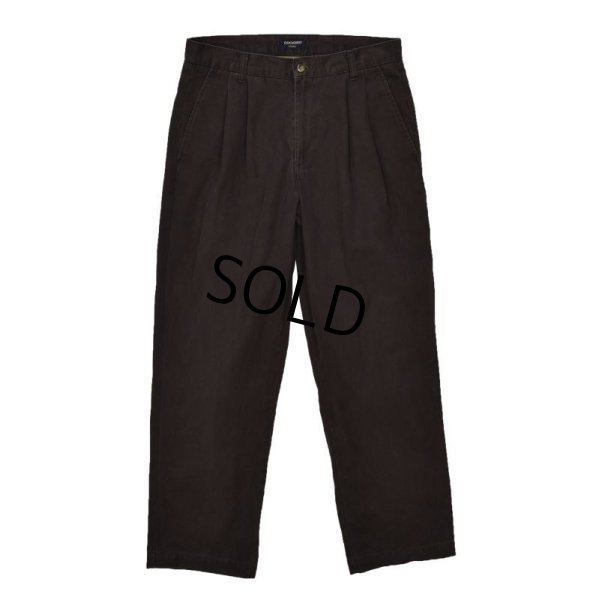 画像1: ビンテージ【DOCKERS】ドッカーズ【焦げ茶】【２タック】コットンパンツ【32X30】 