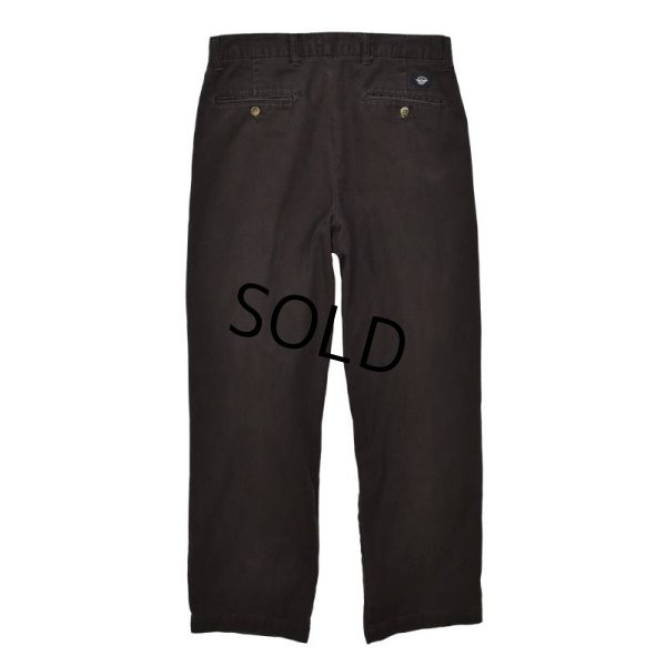 画像3: ビンテージ【DOCKERS】ドッカーズ【焦げ茶】【２タック】コットンパンツ【32X30】 