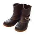 画像1: 【USA製】【ビンテージ】【L.L.bean】【エンジニアタイプ】【ビーンブーツ】【レインシューズ】【サイズ９Ｗ】<br> (1)