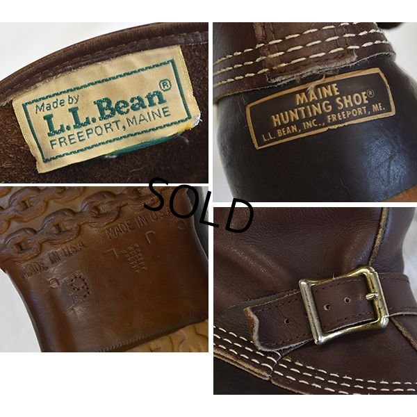 画像2: 【USA製】【ビンテージ】【L.L.bean】【エンジニアタイプ】【ビーンブーツ】【レインシューズ】【サイズ９Ｗ】 