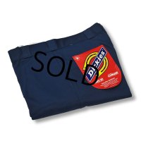 【デッドストック】USA製【ビンテージ】【ディッキーズ】【Dickies】【ネイビー・紺】【ワークパンツ】【36×33】 