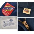 画像3: 【デッドストック】USA製【ビンテージ】【ディッキーズ】【Dickies】【ネイビー・紺】【ワークパンツ】【36×33】<br> (3)