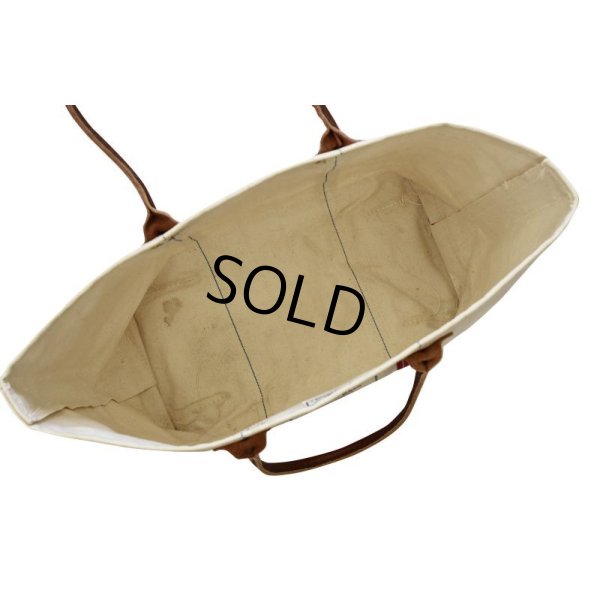 画像3: 90's【ビンテージ】ＬＬビーン【L.L.bean】【レザーハンドル】キャンバス【トートバッグ】 