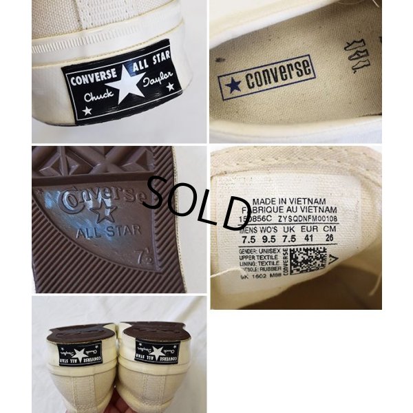 画像3: 【コンバース】converse【CT70】白・ホワイト【チャックテイラー】【オールスター】【スリッポン】【サイズ 26cm】
